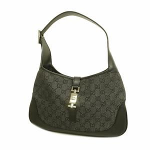 Gucci Jackie Denim Handbag Black